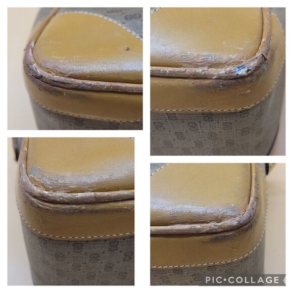 Authentic Gucci GG Monogram Satchel Bag - Picture 7 of 12